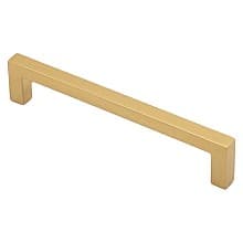 5-3/64" Skyline Cabinet Pull, Brushed Satin Brass
