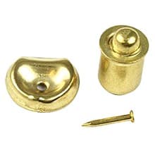 3/8" Bullet Catch, Brass Plated