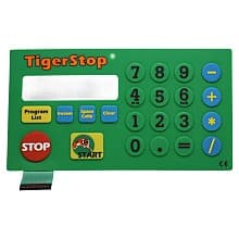 Tigerstop Keypad Membrane for Version 4 Controller