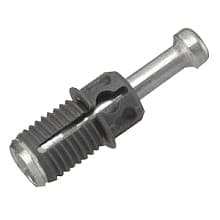 8mm x 34mm Dowel Connector for System 5 Cam, Dark Gray, Box of 100
