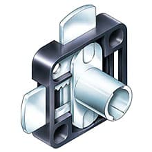 Type 250 Cam Body for Timberline Locks, Surface Mount, Double Door Lock