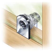 CB-307 Glass Door Lock for Timberline Lock, Vertical Mount