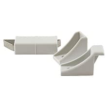 DL-200 Double Door Latch for Right-Door, White