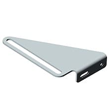 SP-500 Strike Plate, Bright Nickel