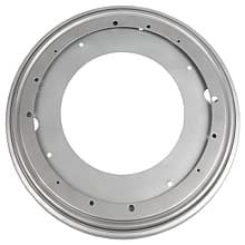 9" Round Steel Swivel Bearing, Zinc Plated