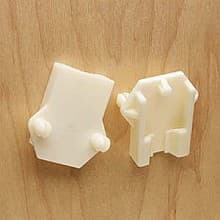 8mm Dowel Molded V-Notch Bracket C-188