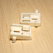 8mm Dowel Molded V-Notch Bracket C-259