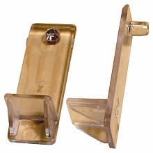 5mm Mullion Shelf Support Part B, Clear Finish