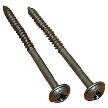 #7 x 2" Washer Head Mounting Screw, Combo Drive, Box of 400 by Tenn-Tex