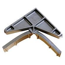 2-1/2" x 2-1/2" Corner Protector, Black