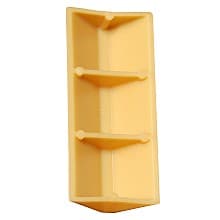 3" x 1" High Density Polyethylene Glue/Staple Block