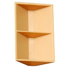 2" x 15/16" HIPS Plastic Glue/Staple Block