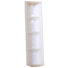 4" x 3/4" High Density Polyethylene Glue/Staple Block, Natural