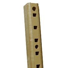 QuikTRAY 1-1/4" Maple Wood Pilaster, Beige (40/Box)