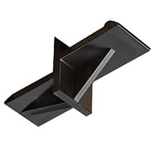 1/16" Overlap Door Support/Shipping Clip, Black 2500/Box