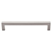 6-5/16" Asbury Square Bar Pull, Brushed Satin Nickel