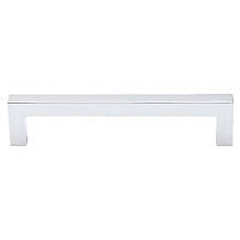 5-1/16" Nouveau III Square Bar Pull, Polished Chrome