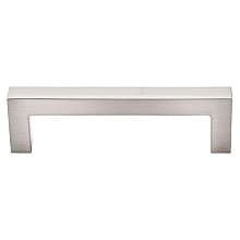3-3/4" Asbury Square Bar Pull, Brushed Satin Nickel
