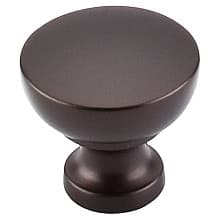 1-1/4" Asbury Bergen Knob, Oil-Rubbed Bronze, 1-1/4" Length