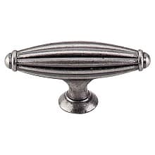 2-5/8" Tuscany T-Knob, Pewter Antique