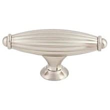 2-5/8" Tuscany T-Handle Knob, Brushed Satin Nickel