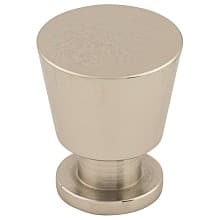 7/8" Nouveau Rocks Knob, Polished Nickel