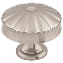 1-1/4" Dakota Hudson Knob, Brushed Satin Nickel