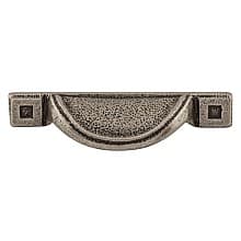 2-1/2" Britannia Inset Cup Pull, Cast Iron