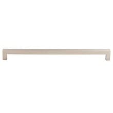 12" Asbury Square Bar Pull, Brushed Satin Nickel