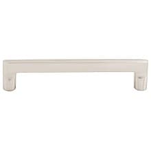 6" Aspen II Flat Sided Pull, Brushed Satin Nickel
