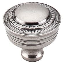 1-1/4" Tuscany Contessa Knob, Pewter Antique
