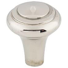 1" Aspen II Peak Knob, Polished Nickel