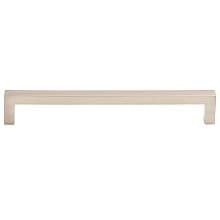 7-9/16" Asbury Square Bar Pull, Brushed Satin Nickel