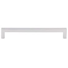 7-9/16" Nouveau Square Bar Pull, Polished Chrome