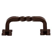 3" Normandy Square Twist D-Pull, Oil Rubbed Bronze