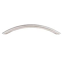 6-5/16" Stainless Steel Solid Bowed Bar Pull, Stainless Steel