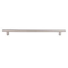 16-3/8" Stainless Steel Hallow Bar Pull, Stainless Steel