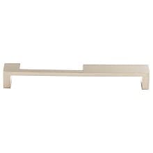 7" Sanctuary II Modern Metro Notch Pull B, Brushed Satin Nickel
