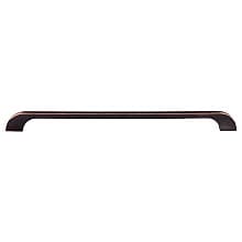 12" Sanctuary Curved Neo Pull, Tuscan Bronze