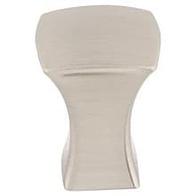 3/4" Mercer Glacier Knob, Brushed Satin Nickel