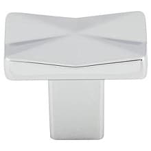 1-1/4" Mercer Quilted Knob, Polished Chrome