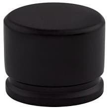 1-3/8" Sanctuary Oval Knob, Flat Black