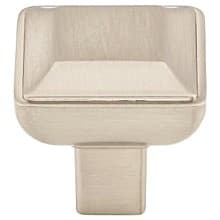 1-1/8" Transcend Podium Knob, Brushed Satin Nickel