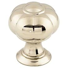1-1/4" Devon Allington Knob, Polished Nickel