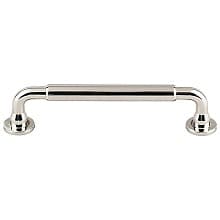 5-1/16" Serene Lily Handle Pull, Polished Nickel