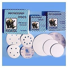 5" Hook & Loop 120 Grit TR52 No Holes Sanding Disc, Aluminum Oxide on Paper