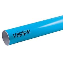 8&#8242; Pipe for Compressed Air, Blue