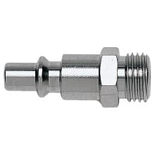 Male NPT Standard Industrial Quick Disconnect Nipple