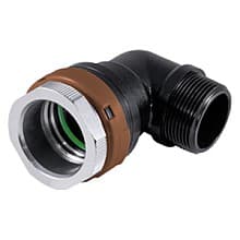 20mm x 90° Elbow with 1/2" MNPT for Oil Pipe