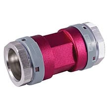 Sliding Straight Coupling for Vacuum